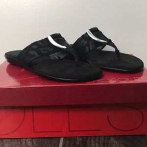 Black Nice Save Sandal